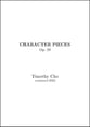 Character Pieces piano sheet music cover